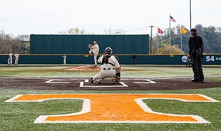 Tennessee Athletics photo / The Tennessee Volunteers on Monday became college baseball's new No. 1 team.